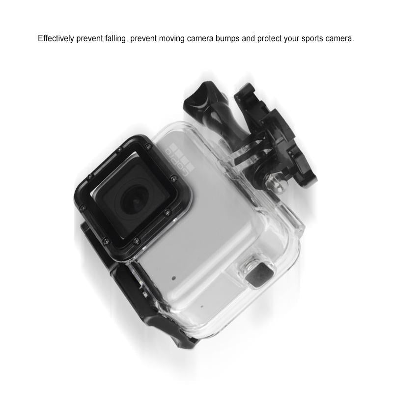 Waterproof Touch Back Cover For Gopro Hero7 - White / Silver-1915197288167378948