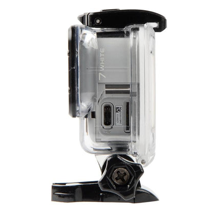 Waterproof Touch Back Cover For Gopro Hero7 - White / Silver-1915197288167378953