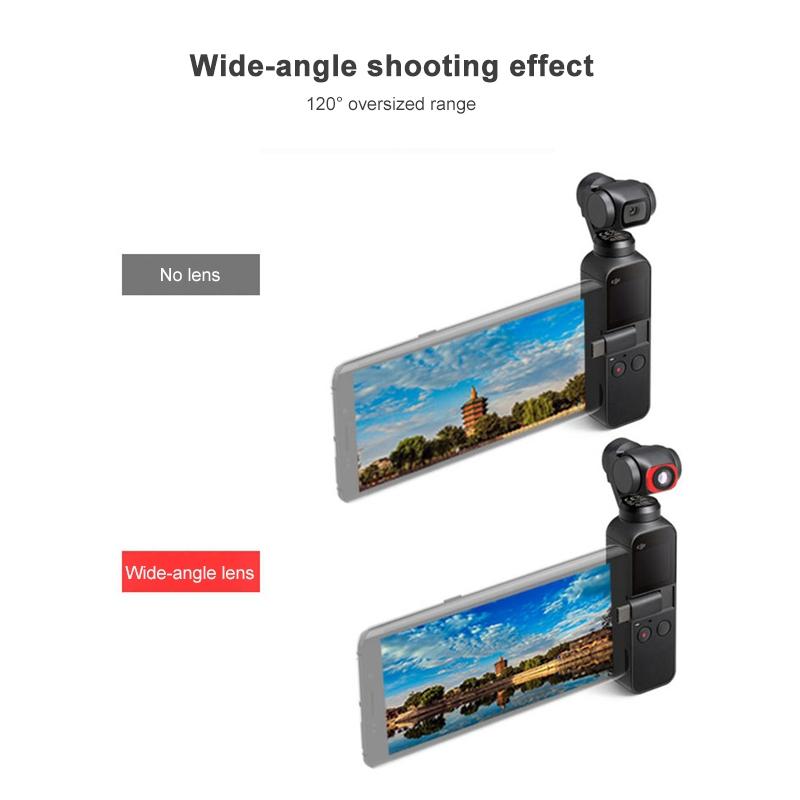 5-In-1 Super Wide Angle Lens With Macro Cpl And Nd16 Filters For Dji Pocket-1964932248251797512
