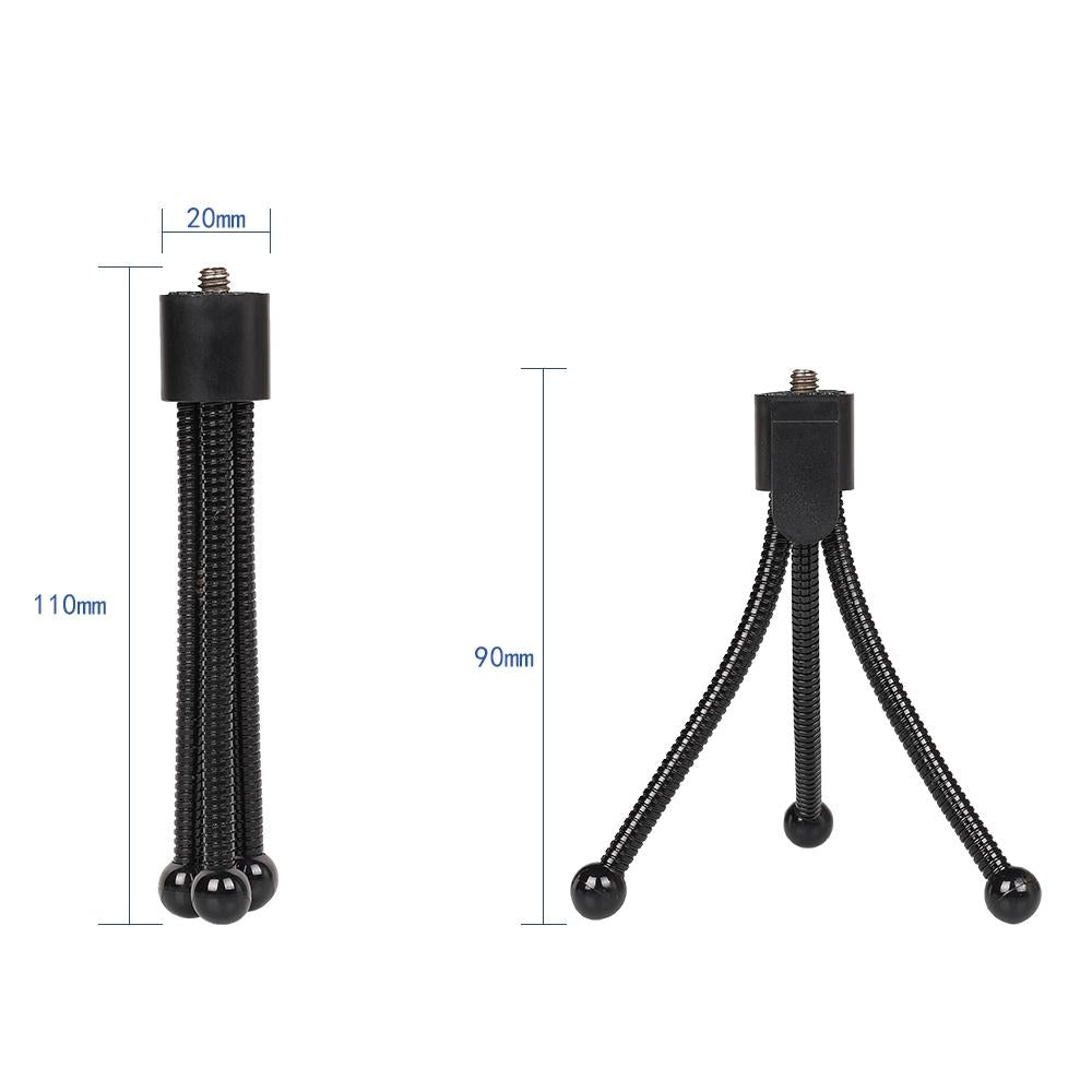 Metal Desktop Tripod Mount - Max Load 0.6Kg - Unc1 / 4 Screw Interface-1964932267826614276