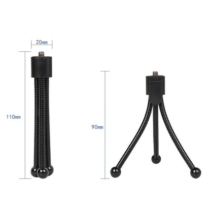Metal Desktop Tripod Mount - Max Load 0.6Kg - Unc1 / 4 Screw Interface-1964932267826614276