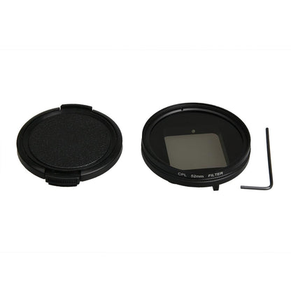 Professional 52Mm Lens Filter Set For Gopro Hero5 With Protective Caps And Hex Spanner-1915197723401916418