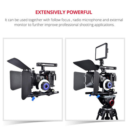 Video Camera Cage Stabilizer For Sony A7K / A72 / A73 / A7S2 / A7R3 / A7R2 / A7X Black-1915196805742727170