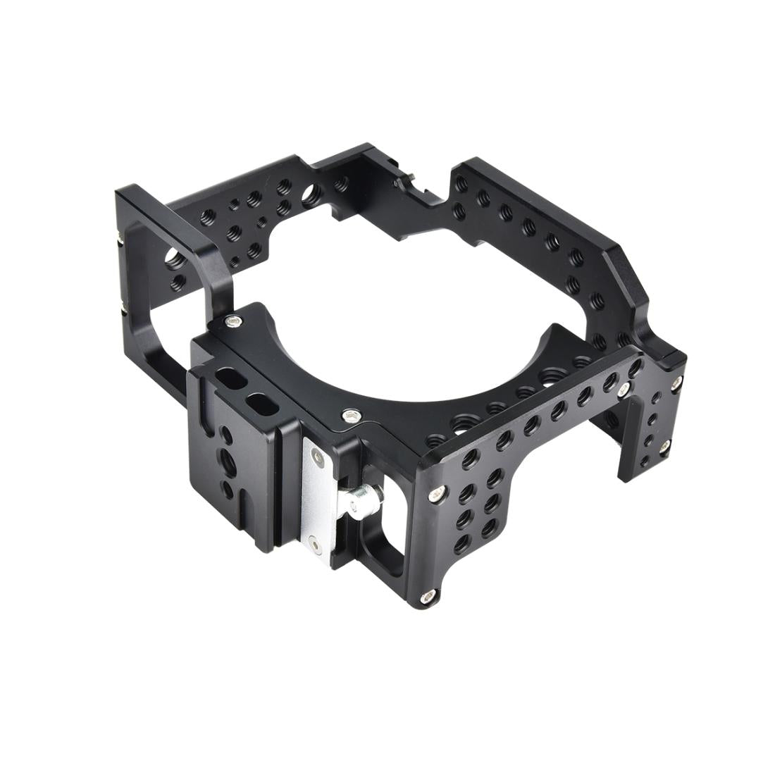 Video Camera Cage Stabilizer For Sony A7K / A72 / A73 / A7S2 / A7R3 / A7R2 / A7X Black-1915196805742727174