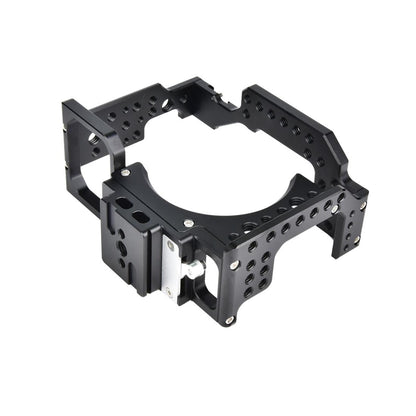 Video Camera Cage Stabilizer For Sony A7K / A72 / A73 / A7S2 / A7R3 / A7R2 / A7X Black-1915196805742727174