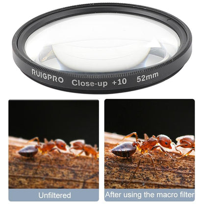 52Mm Professional Filter Set For Gopro Hero 7 / 6 / 5 With Adapter And Lens Cap-1915197230105628680
