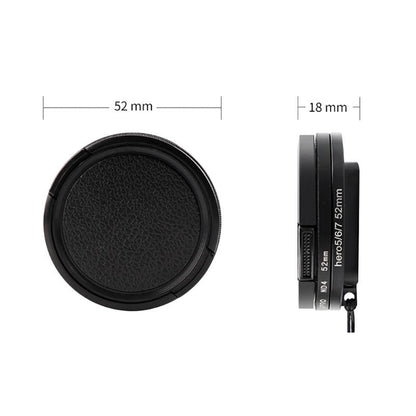 52Mm Lens Filter Kit For Gopro Hero 7 / 6 / 5 With Adapter And Cap-1915198230153531399