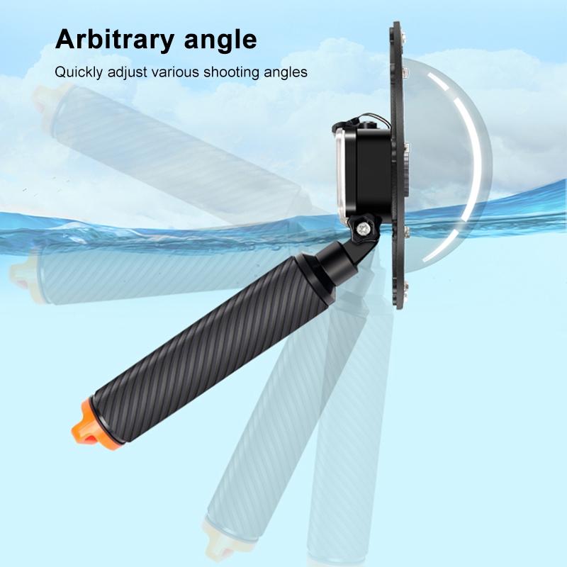 Underwater Dome Port For Dji Camera With Floating Grip-1915197754553012231