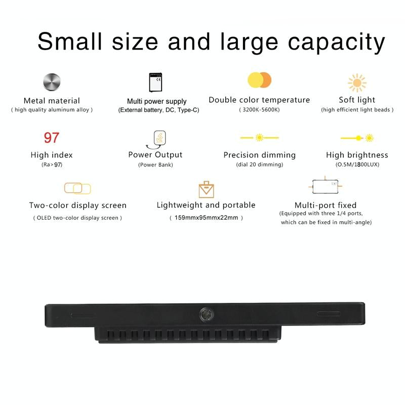 Professional Vlogging Studio Light For Canon / Nikon Dslr Cameras - 228 Leds-1964932154781732871