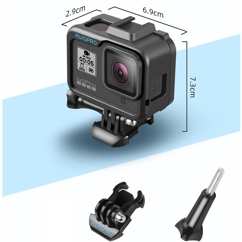 Protective Frame Mount For Gopro Hero8 - Durable Pc / Abs-1915196743943852038