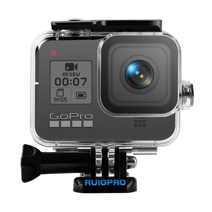Waterproof Housing For Gopro Hero8 With Mount And Screw-1922443415216328706