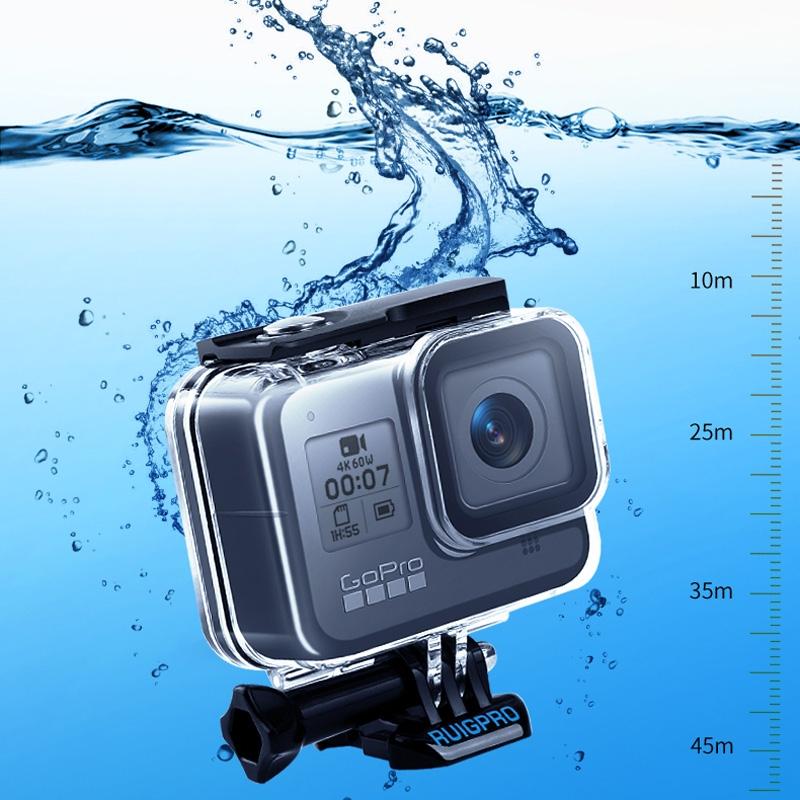Waterproof Housing For Gopro Hero8 With Mount And Screw-1922443415216328711