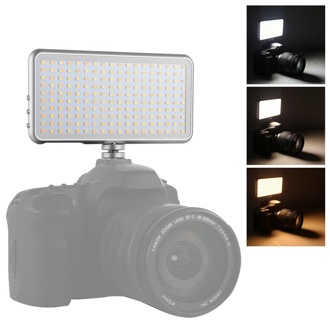 Pocket Led Studio Light For Vlogging & Photography - 180 Leds Oled Display Cold Shoe Mount - Canon / Nikon Dslr-1915197543566938112