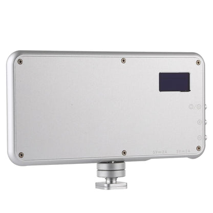 Pocket Led Studio Light For Vlogging & Photography - 180 Leds Oled Display Cold Shoe Mount - Canon / Nikon Dslr-1915197543566938116