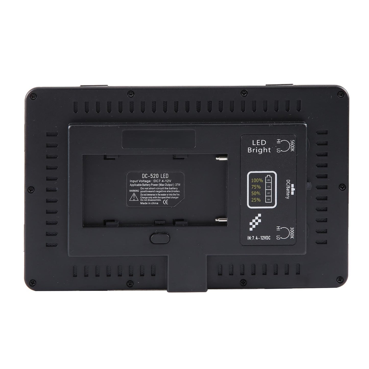 Professional Led Studio Light For Vlogging & Photography - 520 Leds 4100Lm - Canon / Nikon Dslr Compatible-1915197201269788678