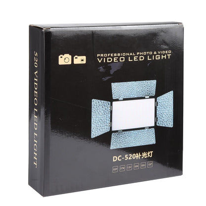 Professional Led Studio Light For Vlogging & Photography - 520 Leds 4100Lm - Canon / Nikon Dslr Compatible-1915197201269788681