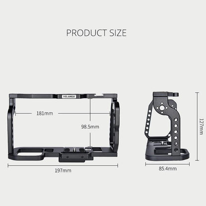 Video Camera Cage Stabilizer For Dji Bmpcc 4K - Black C9-1915196672519049224