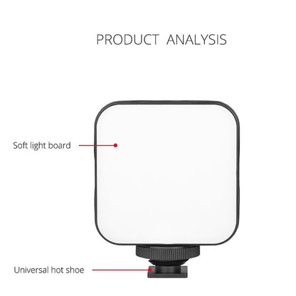 49 Led Video Light For Camera / Camcorder - Black-1964932172641079301