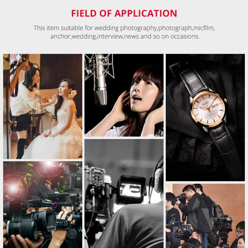 49 Led Video Light For Camera / Camcorder - Black-1964932172641079303