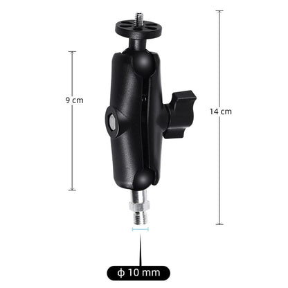 Universal Motorcycle Mount For Action Cameras With Tripod Adapter And Screw - 9Cm-1915196680442089474