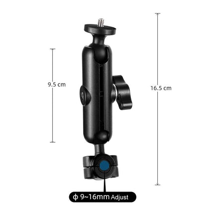 Motorcycle Rearview Mirror Mount For Action Cameras - 9Cm Rod 20Mm Ball Head Tripod Adapter-1915196706828455937