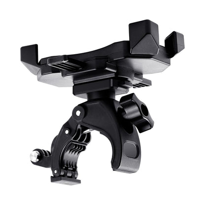 Bicycle Gps Navigation Mount For Handlebars - Compatible With 4.0-6.5 Phones And Gopro-1915196511621353475