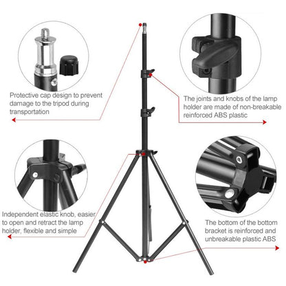 Single Light Softbox Set With Tripod And Arm Jib For Studio Flash-1915198082715357188