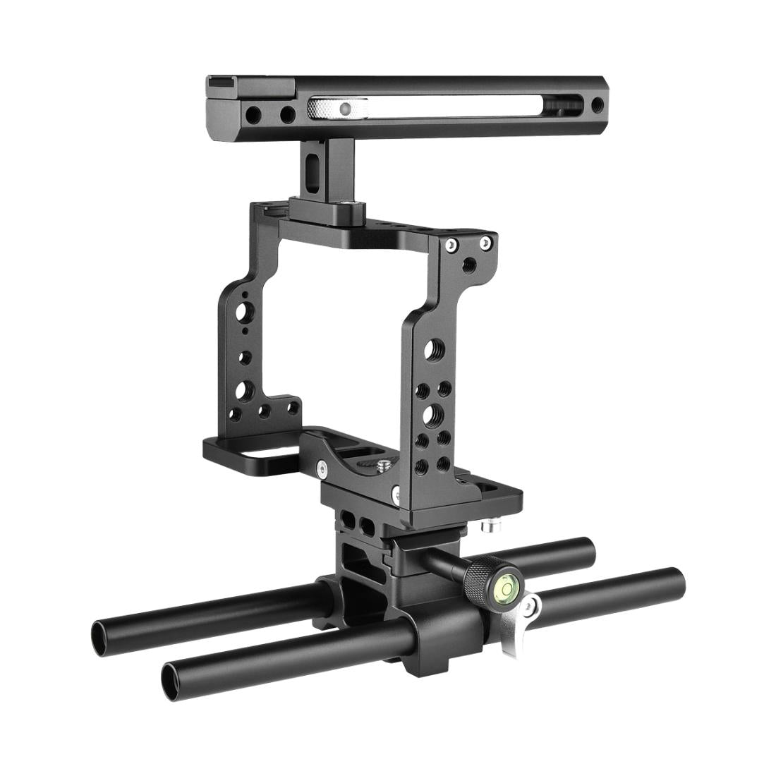 Video Camera Cage Stabilizer With Handle And Rail Rod For Nikon Z6 / Z7-1915196790118944769