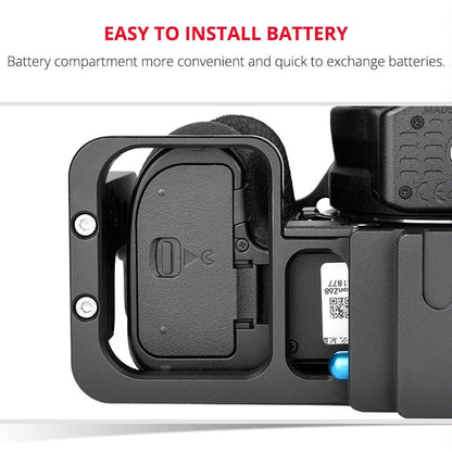 Video Camera Cage Stabilizer For Nikon Z6 / Z7 - Black-1915196497184559109