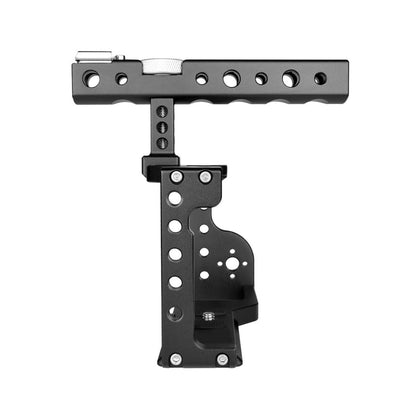 Video Camera Cage Stabilizer With Handle For Sony A6600 Black-1915196696770514947