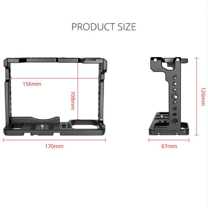 Panasonic Lumix Dc-S1H / Dc-S1 / Dc-S1R Camera Cage Stabilizer - Black-1915196713631617029