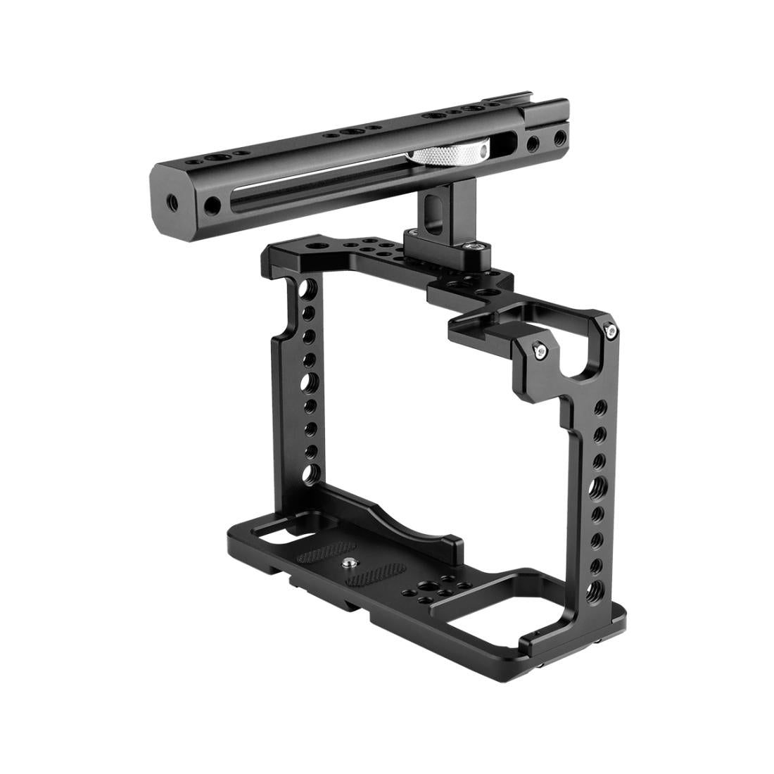 Panasonic Lumix Dc-S1H / Dc-S1 / Dc-S1R Camera Cage Stabilizer With Handle - Black-1943465052631863304