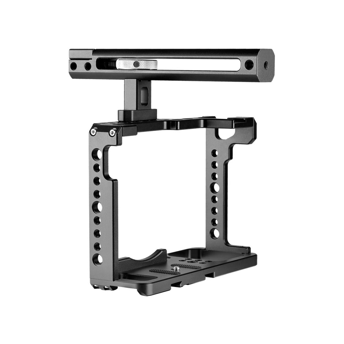 Panasonic Lumix Dc-S1H / Dc-S1 / Dc-S1R Camera Cage Stabilizer With Handle - Black-1943465052631863305