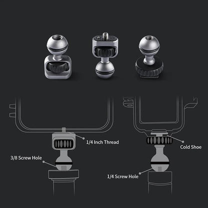 Adjustable Magic Arm Mount For Slr Camera - Grey-1915196550829707268