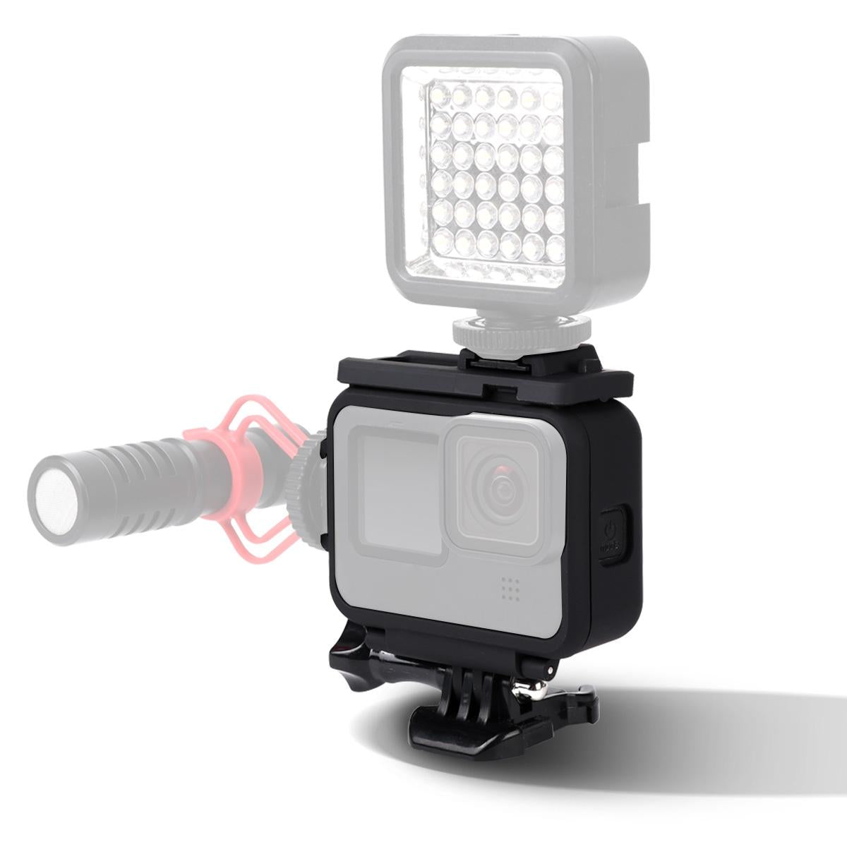 Protective Case With Mount And Base For Gopro Hero10 / 9 - Long Screw-1915196742282907651