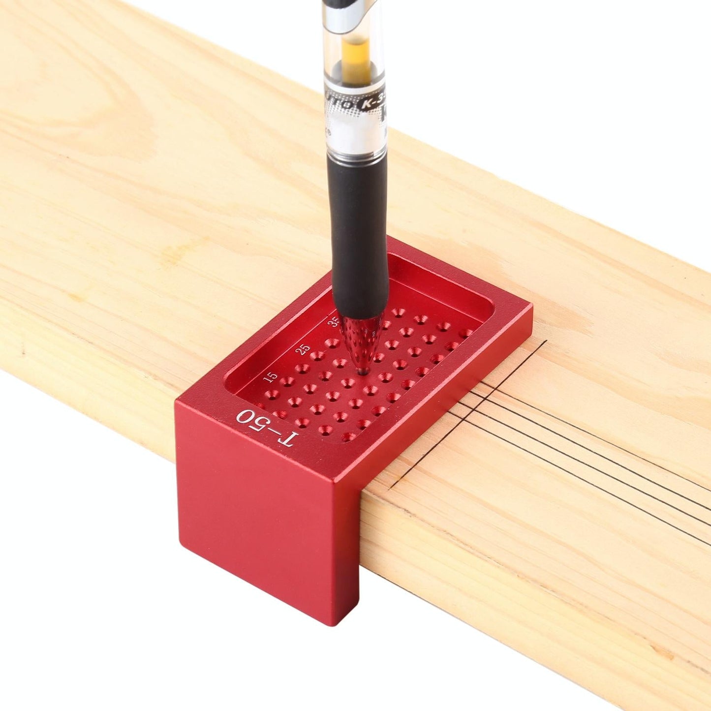 Woodworking L-Shaped Ruler For Marking And Fixing - T50 Aluminum Alloy-1964932243348656132