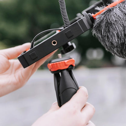 Vlogging Video Rig With Led Light Mic & Tripod-1915197461593460739