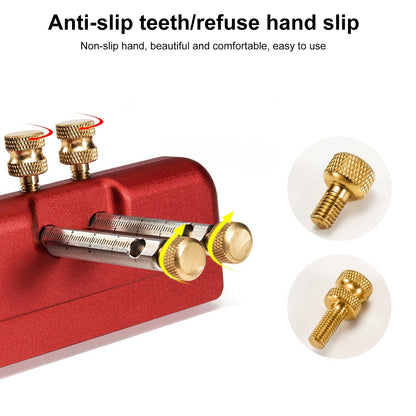 Woodworking Level Line Tool - Aluminum Alloy Ruler-1915198409820737545