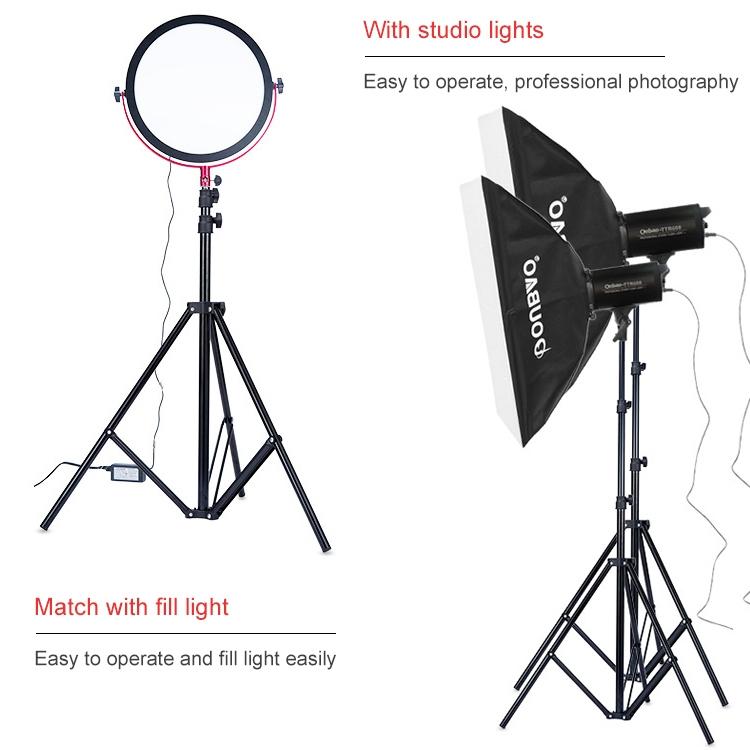 Portable 1.9M Studio Light Tripod - Oubao-1915197070592053251
