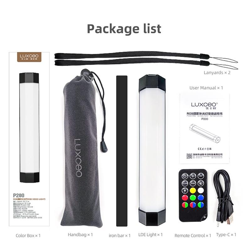 Adjustable Rgb Led Video Light With Remote Control-1964932175409319941