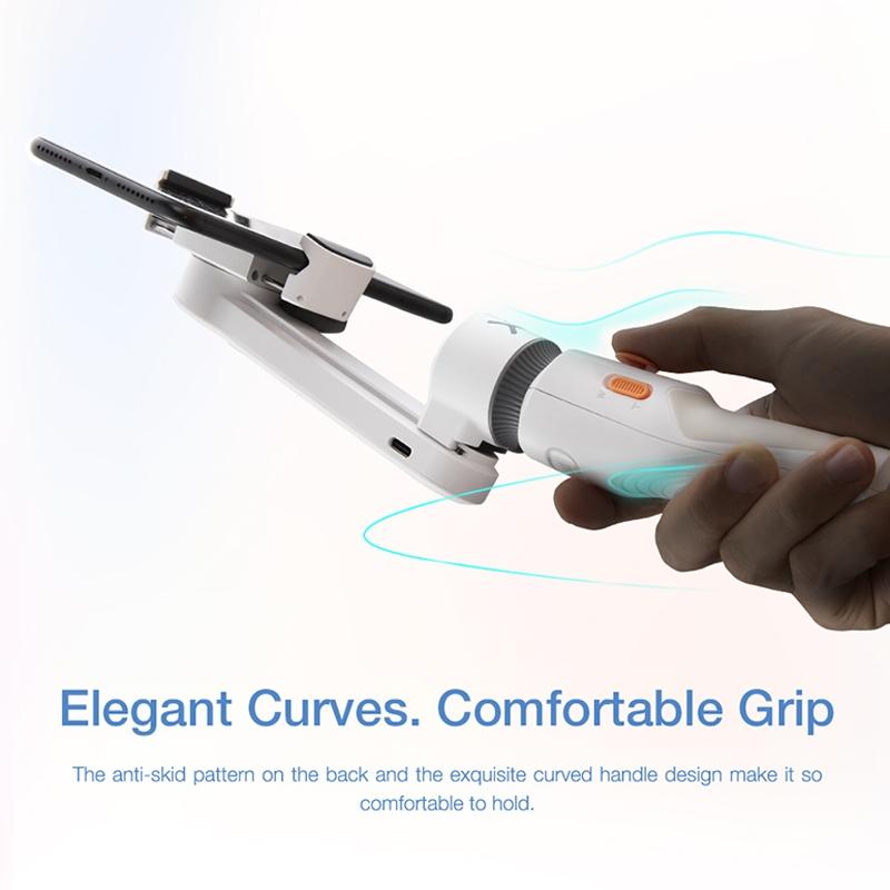 Smooth-Xs Handheld Gimbal Stabilizer Selfie Stick - Pink 200G-1964932149702430725