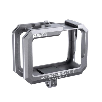 Metal Border Frame Mount For Gopro Hero10 / 9 With Dual Cold Shoes Base-1915196560346583041