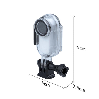 Waterproof Housing For Insta360 Go 2 With Base Adapter - 30M Depth-1915197579579232259
