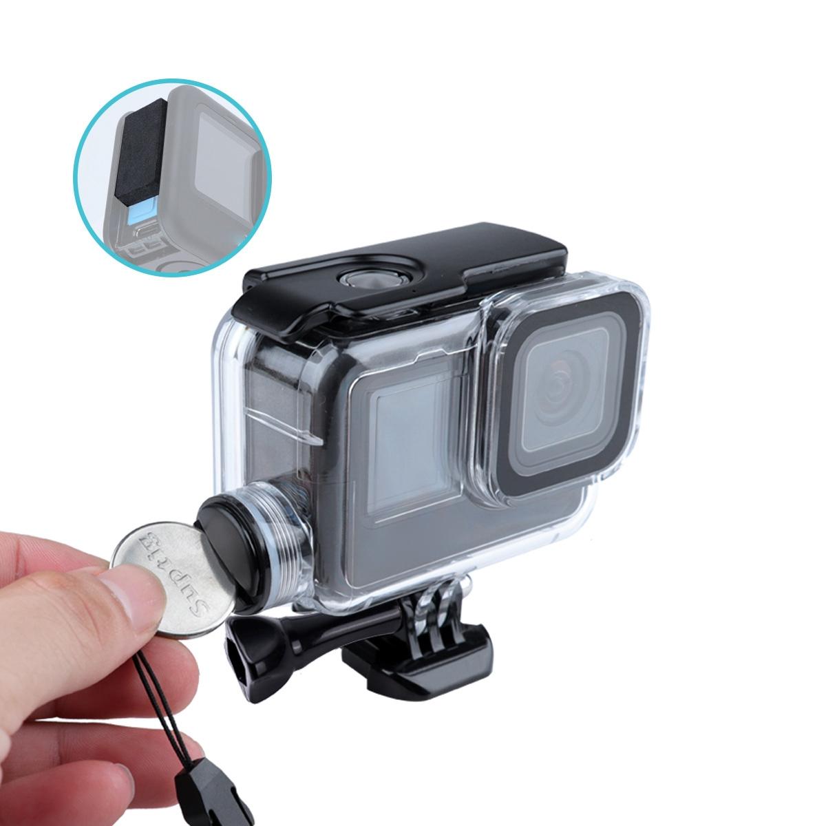 Waterproof Housing Case For Gopro Hero10 / 9 With Buckle Mount And Charging Compatibility-1915197233012281346