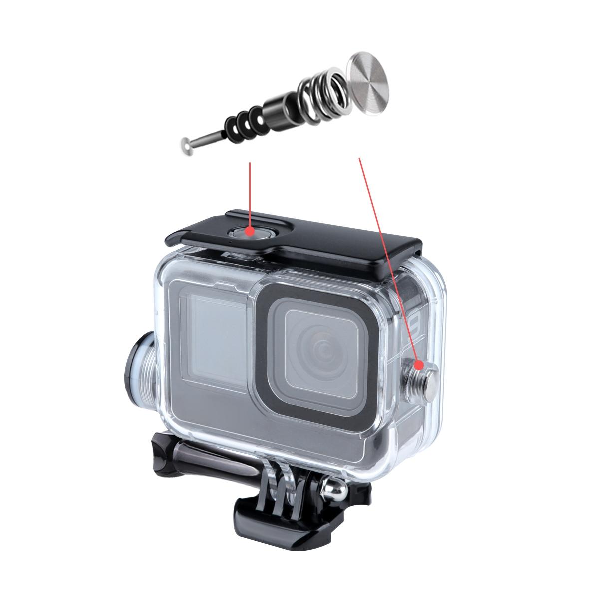 Waterproof Housing Case For Gopro Hero10 / 9 With Buckle Mount And Charging Compatibility-1915197233012281347