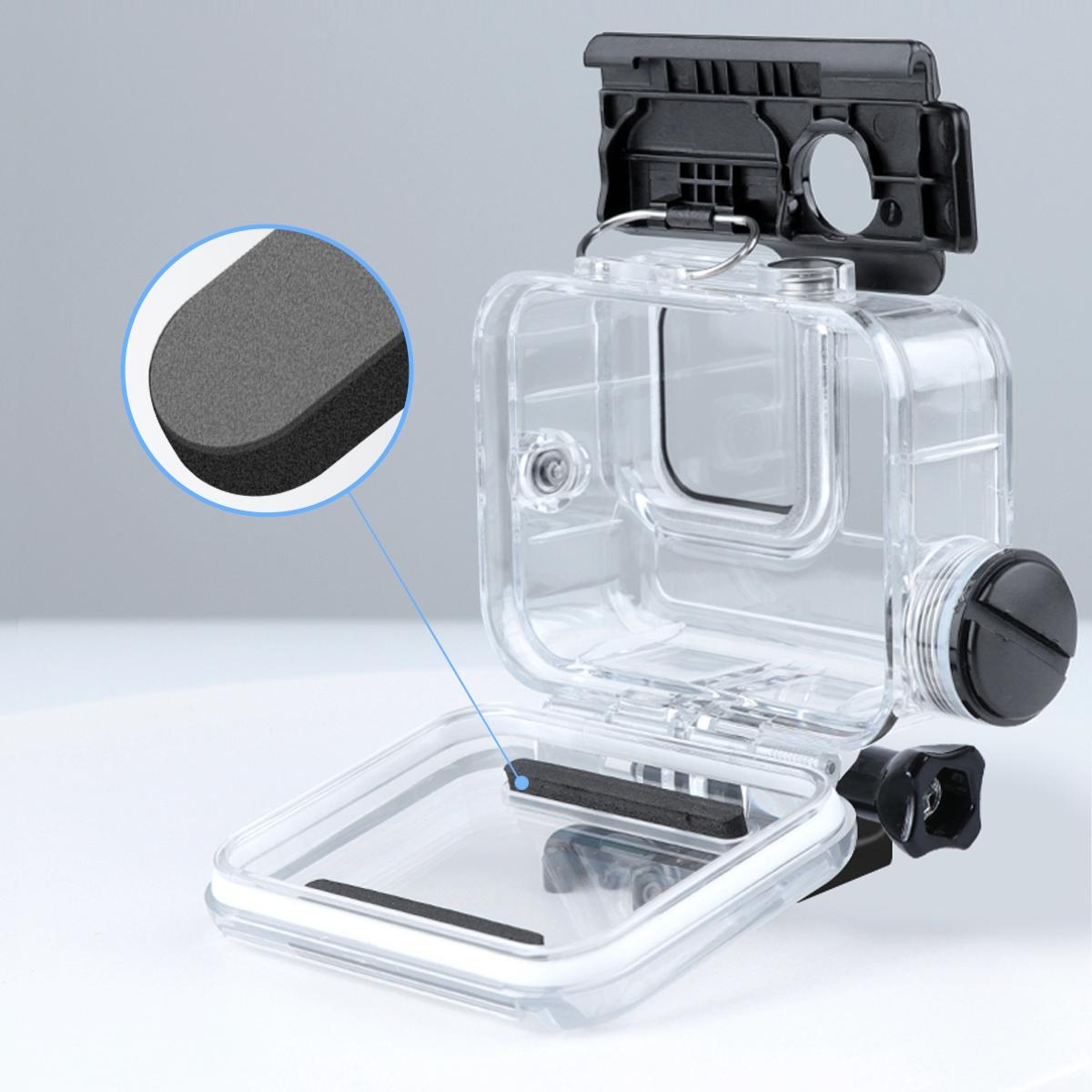 Waterproof Housing Case For Gopro Hero10 / 9 With Buckle Mount And Charging Compatibility-1915197233012281348