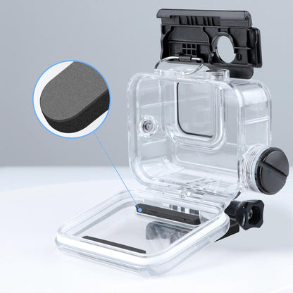 Waterproof Housing Case For Gopro Hero10 / 9 With Buckle Mount And Charging Compatibility-1915197233012281348