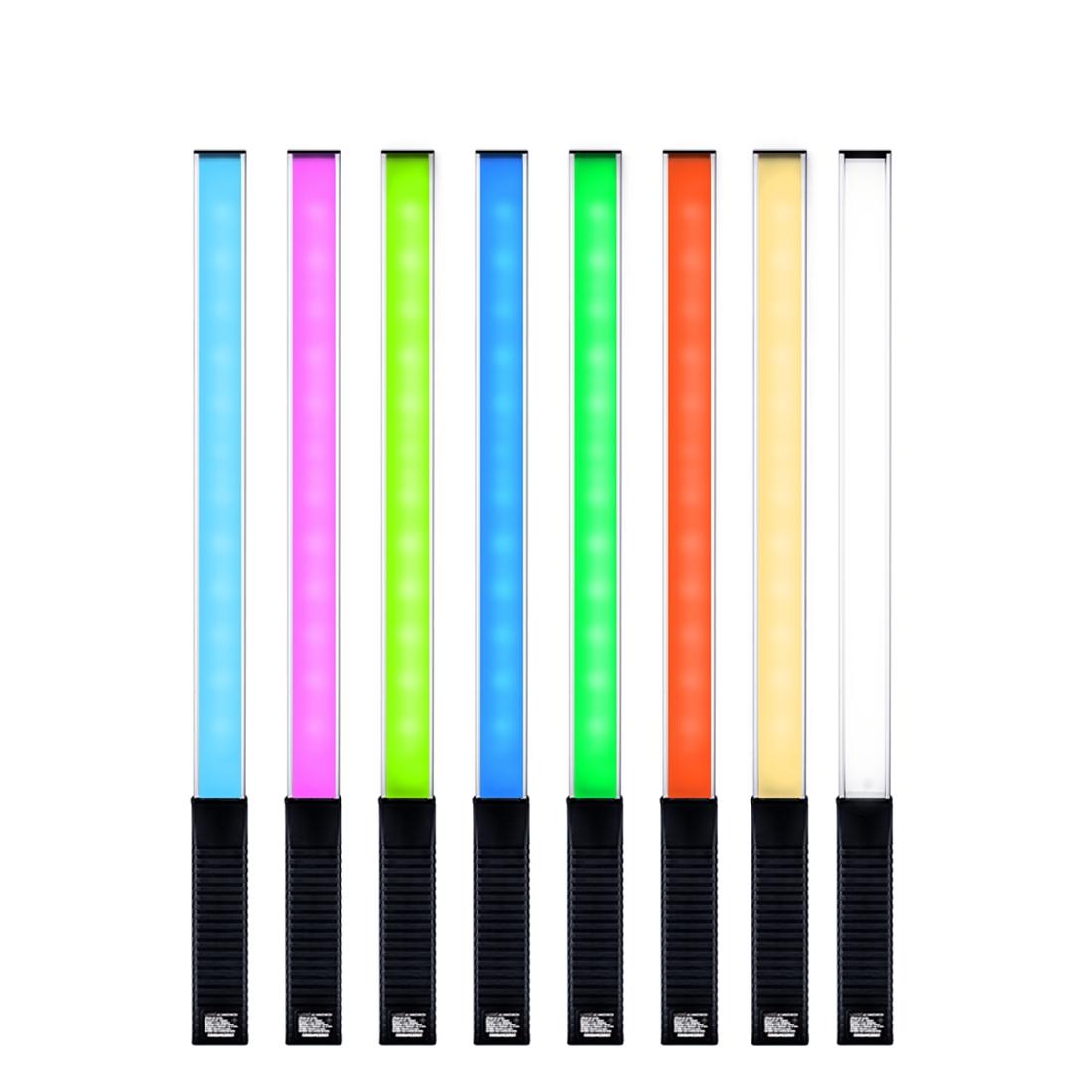 8-Colour Led Stick Video Light With Remote Control-1964932336835497991