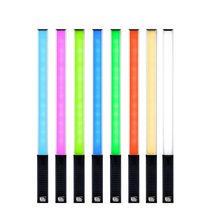 8-Colour Led Stick Video Light With Remote Control-1964932336835497991