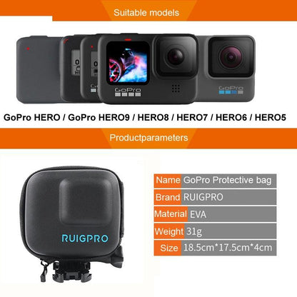 Compact Eva Storage Case For Gopro Hero Series-1915196729607720969